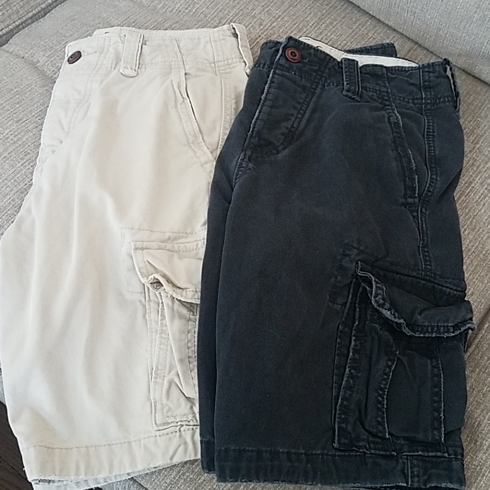 Hollister Men's Cargo Shorts 2 for $18
